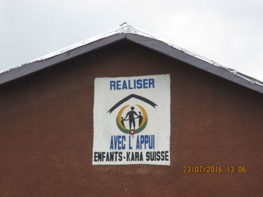 Panneau des dortoirs des garçons