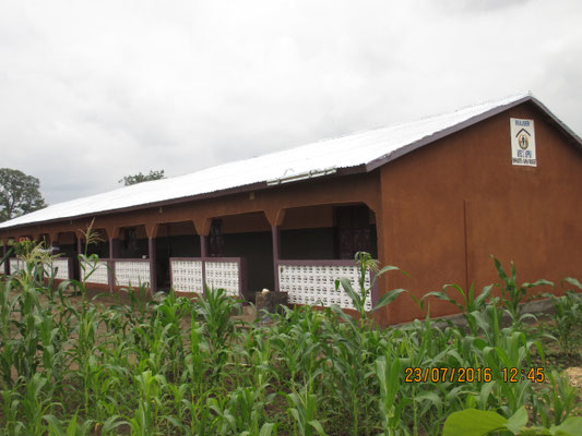 Façade des dortoirs des garçons