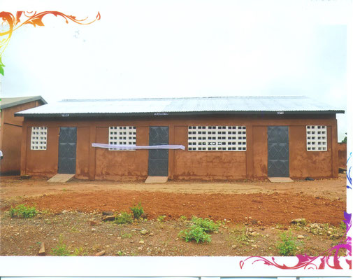 Façade latérale de l’atelier