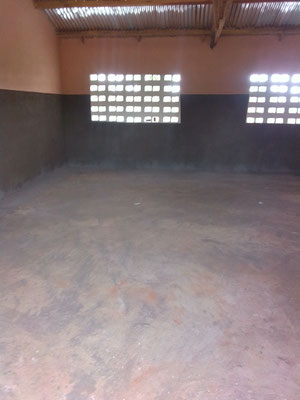 Intérieur de l’atelier vide