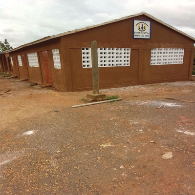 Façade de l’atelier de mécanique