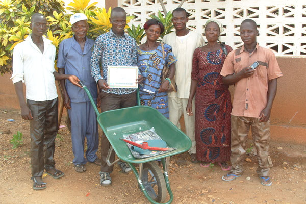 Remise d’une brouette