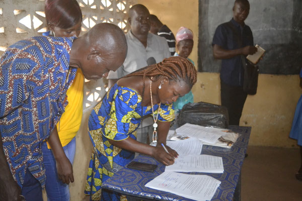 Signature de documents