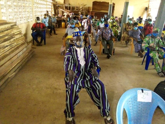 Danse pendant la cérémonie