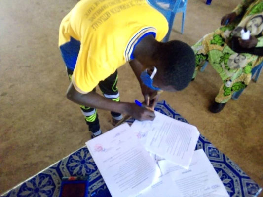 Signature d’un document