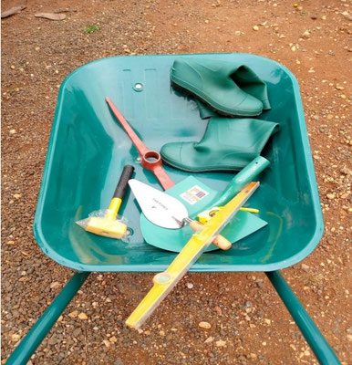 Kits alignés sur des tables