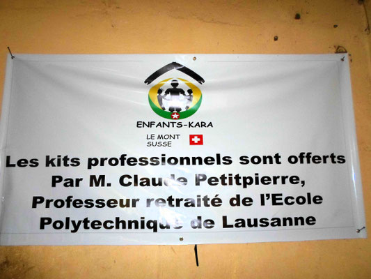 Bannière des kits professionnels offerts