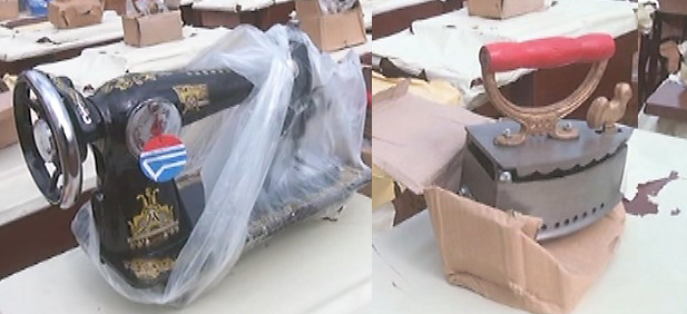 Poste de soudure emballé