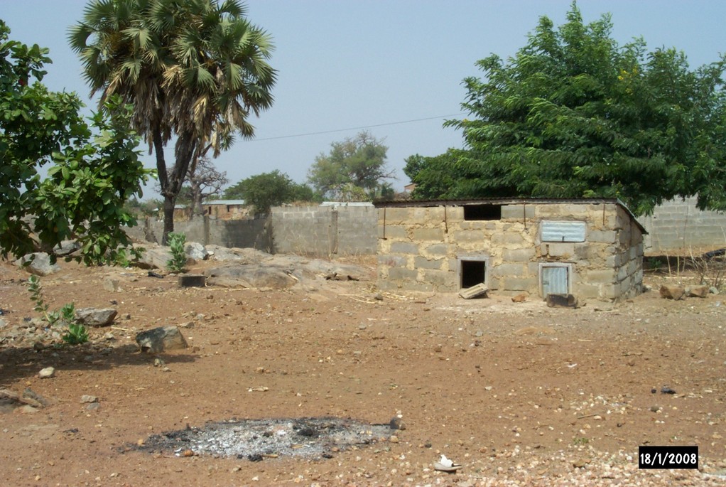 Cour intérieure du foyer