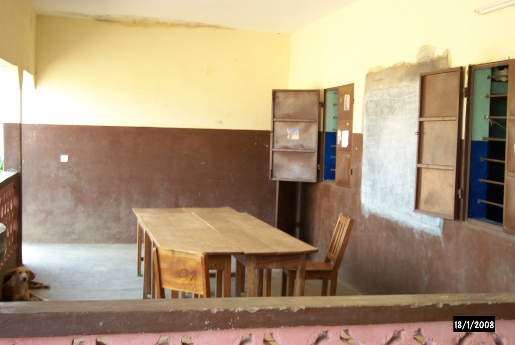 Salle de classe vide