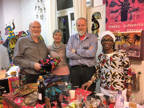 Membres du comité sur le stand