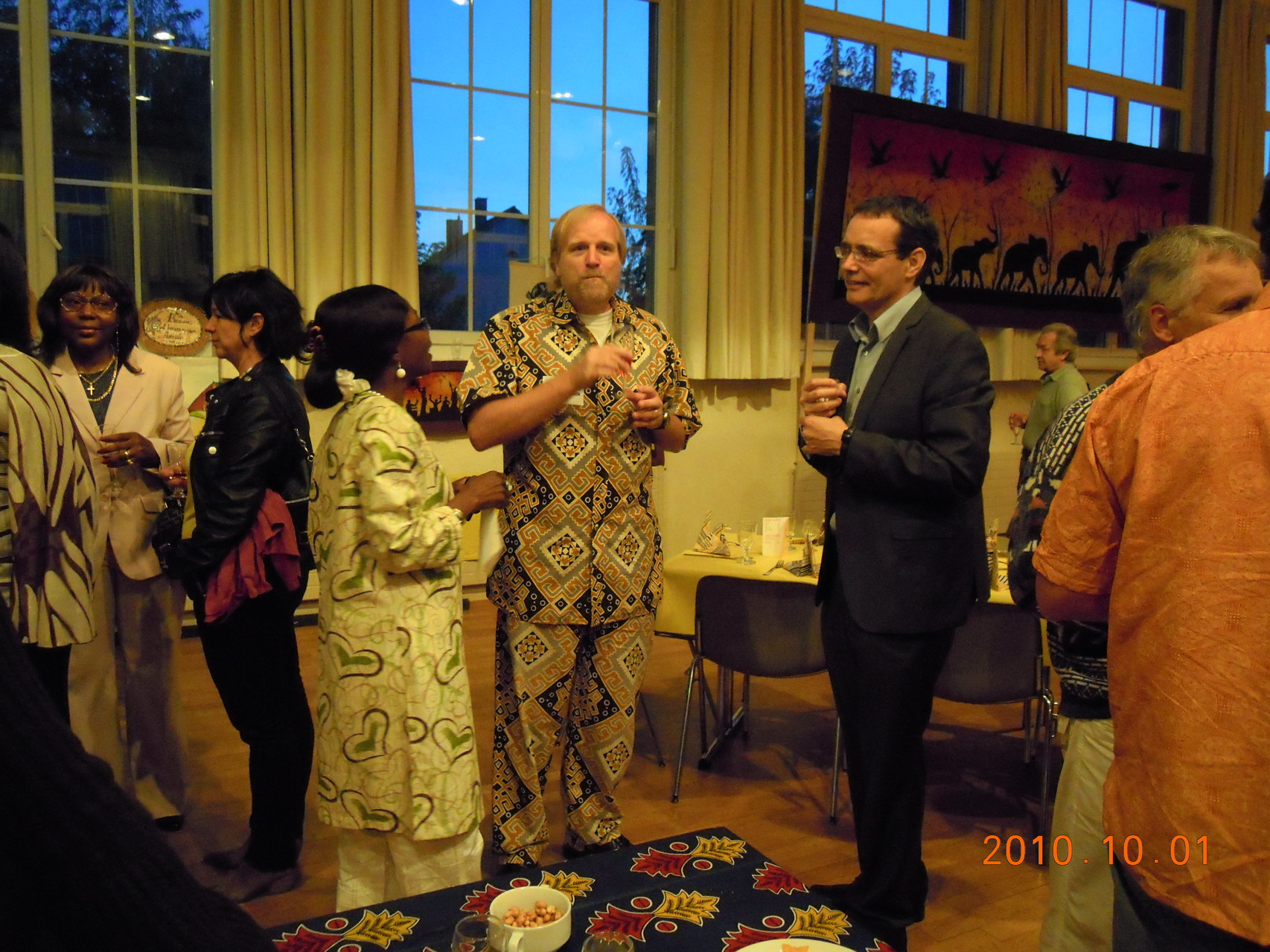 Conversation à l’apéritif