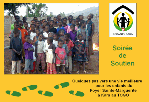 Affiche de la soirée de soutien 2012